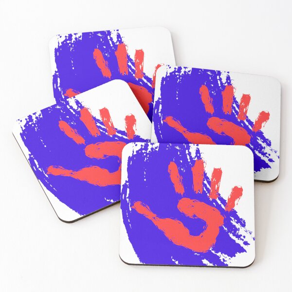 Item preview, Red hand  designed and sold by arokya53.
