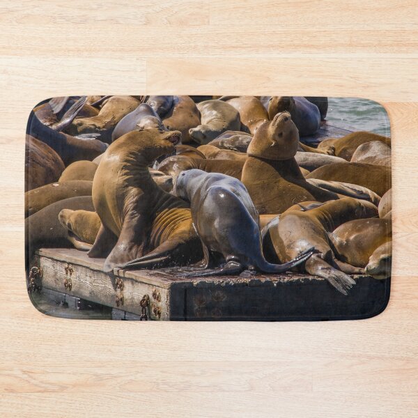 Item preview, Sea Lions at Fisherman's Wharf designed and sold by jrtwynam.
