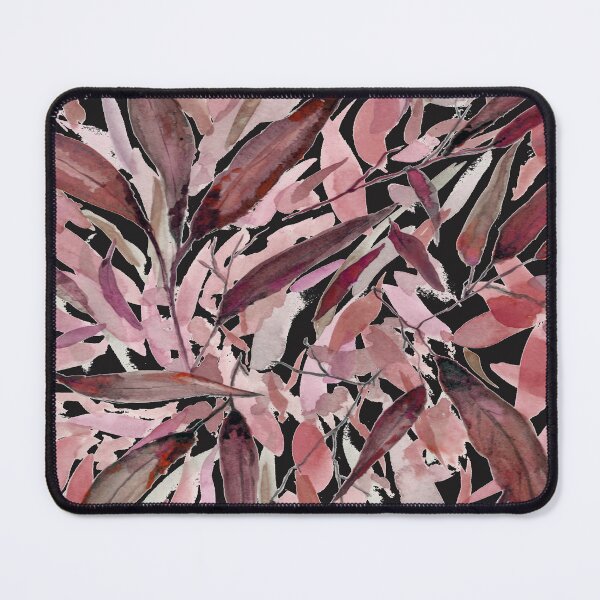Item preview, Gum Leaf Litter - watercolor art - Burgundy palette designed and sold by Jill Brooke.