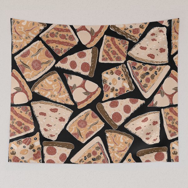 Item preview, Pizza of the World Pattern - Different Pizza Types designed and sold by EcoElsa.