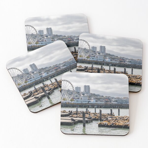 Item preview, Sea Lions at Fisherman's Wharf 2 designed and sold by jrtwynam.