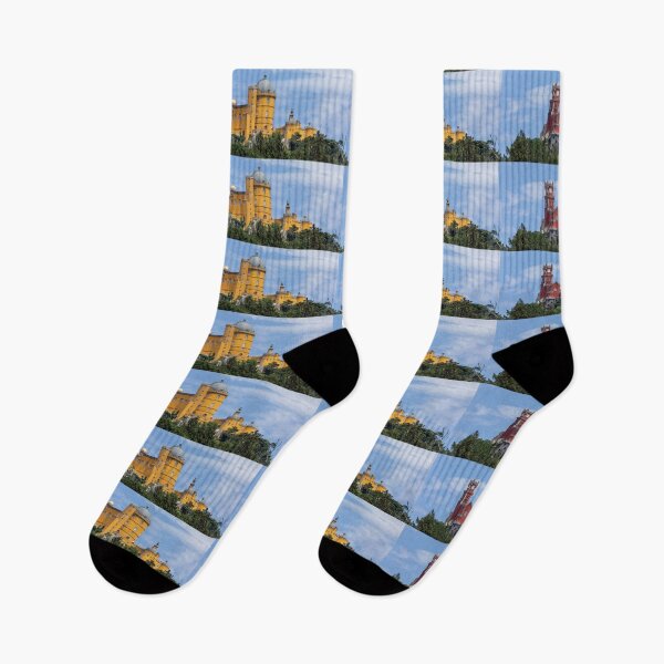 Item preview, Portugals Pena Palace In Sintra Panarama designed and sold by PsychoAlien.com.