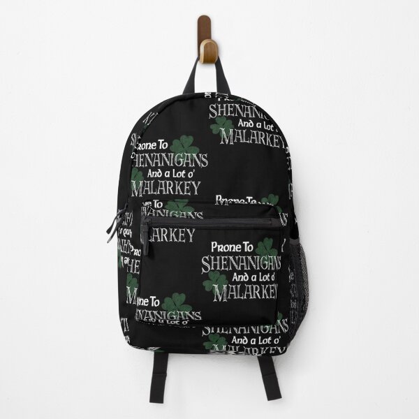Item preview, Prone To Shenanigans And Malarkey Funny St Pats Day designed and sold by Vincent-Cloud.