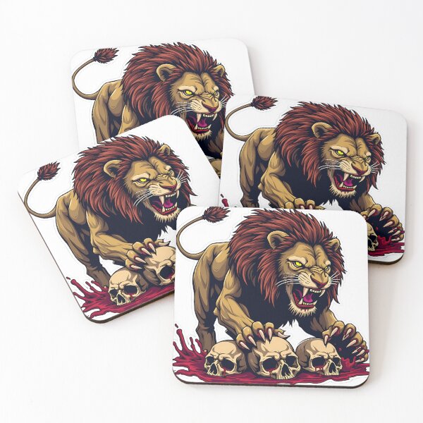 Item preview, gothic lion designed and sold by rajdigitalarts.
