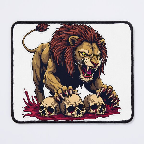 Item preview, gothic lion designed and sold by rajdigitalarts.