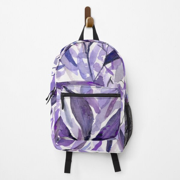 Item preview, Gum Leaf Litter - watercolor art - Purple palette designed and sold by Jill Brooke.