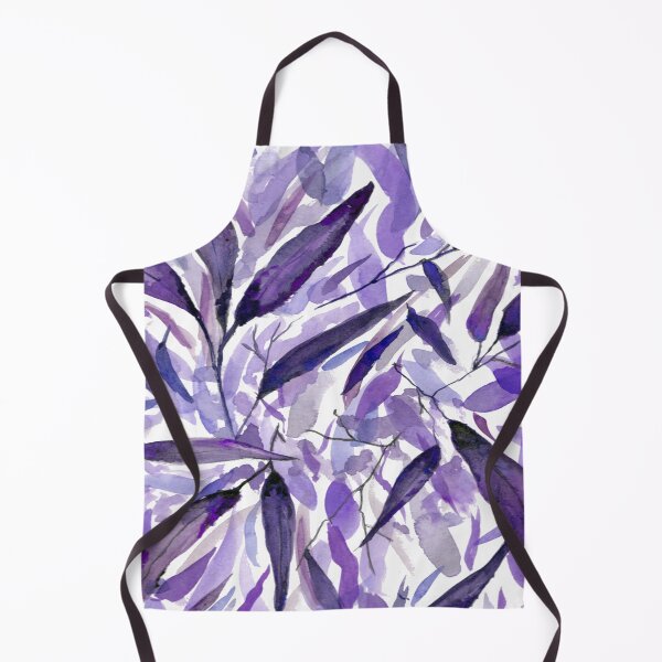Item preview, Gum Leaf Litter - watercolor art - Purple palette designed and sold by Jill Brooke.