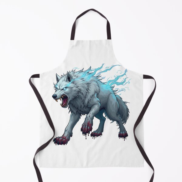 Item preview, gothic wolf designed and sold by rajdigitalarts.