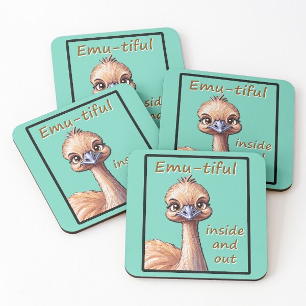 Item preview, Beautiful Emu designed and sold by DelynCreates.