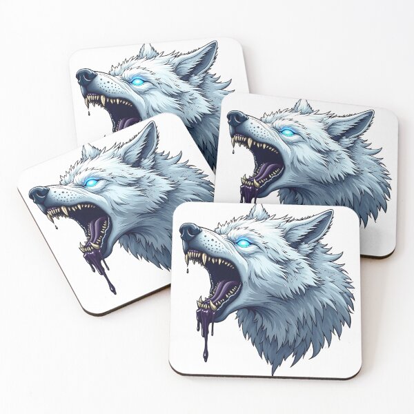 Item preview, scary wolf designed and sold by rajdigitalarts.