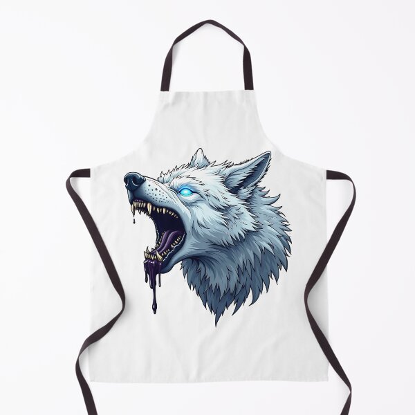 Item preview, scary wolf designed and sold by rajdigitalarts.