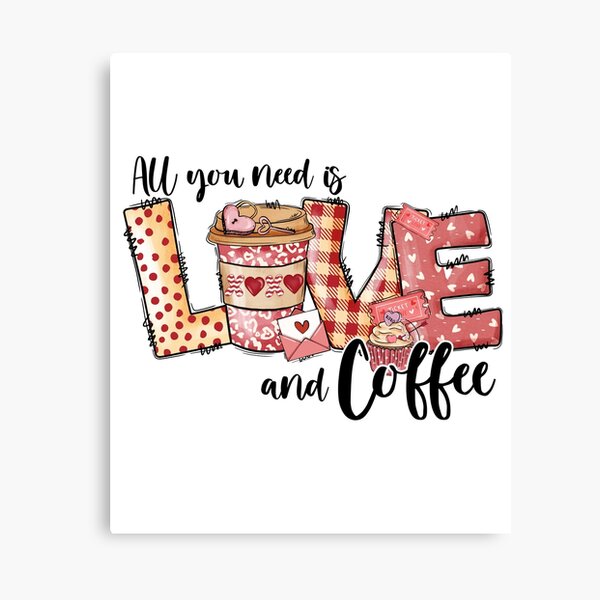 Item preview, Love And Coffee designed and sold by DsSmplCreative.