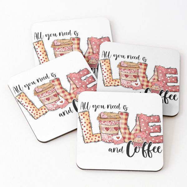 Item preview, Love And Coffee designed and sold by DsSmplCreative.