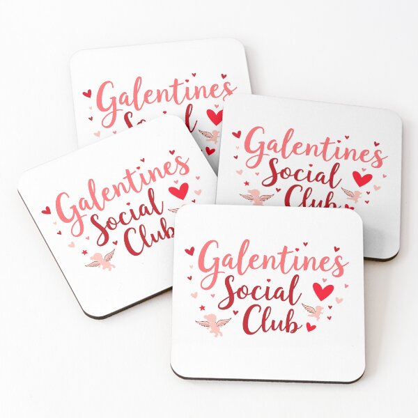Item preview, Galentine’s social Women Supporting Women red hearts designed and sold by bukajart.