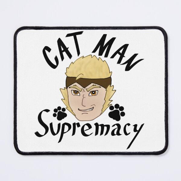 Item preview, Cat man Victor supremacy designed and sold by ShortBeanLogan.