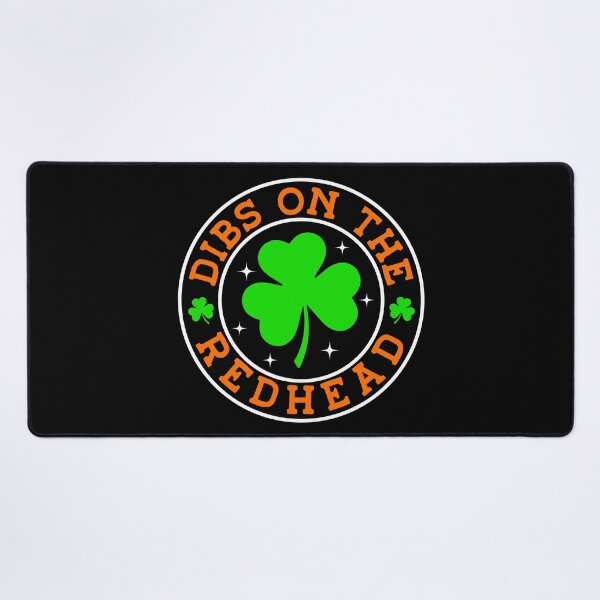 Item preview, Funny Irish St Patricks Day Shamrock Dibs On The Redhead T-Shirt designed and sold by KGN CREATIVITY.