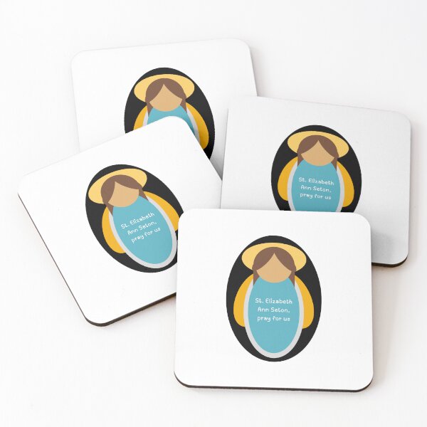 Item preview, St. Elizabeth Ann Seton, Pray for Us figure designed and sold by call-emily.
