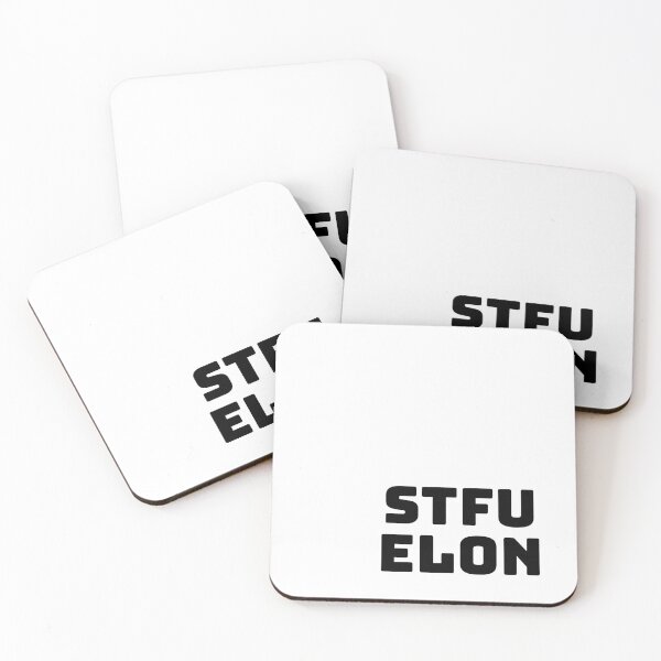 Item preview, STFU Elon black designed and sold by KATKattalestv.