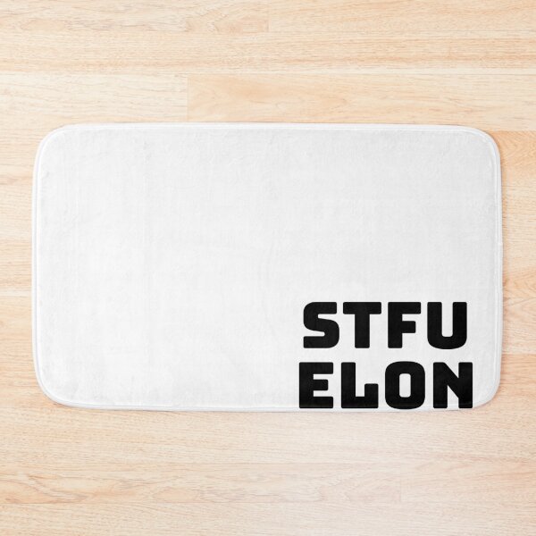 Item preview, STFU Elon black designed and sold by KATKattalestv.
