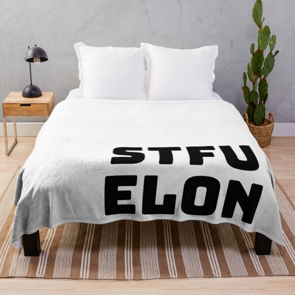 Item preview, STFU Elon black designed and sold by KATKattalestv.