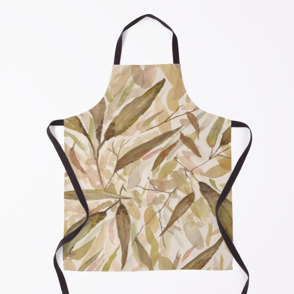 Item preview, Gum leaf litter - watercolor art - Autumn palette designed and sold by Jill Brooke.