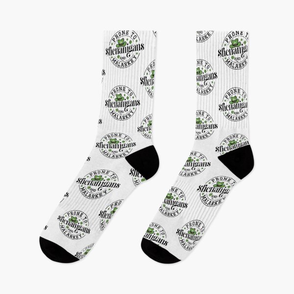 Item preview, Prone To Shenanigans And Malarkey Shamrock St Patrick's Day designed and sold by Vincent-Cloud.