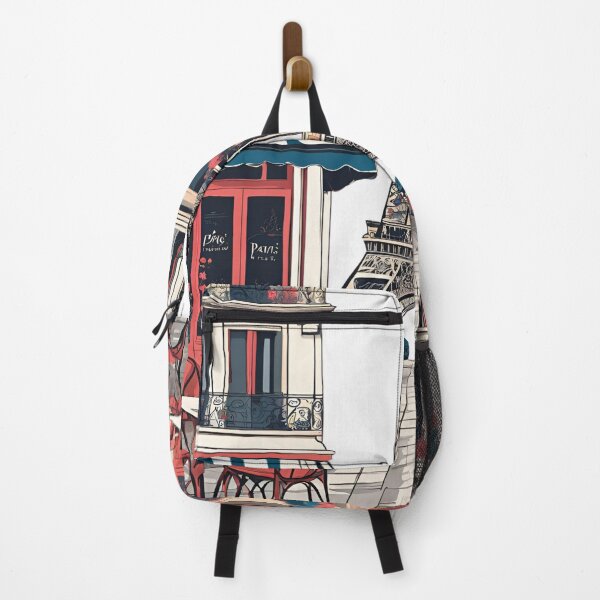 Item preview, Paris Cafés with a View – Sip & Savor by the Eiffel Tower designed and sold by catcurio.