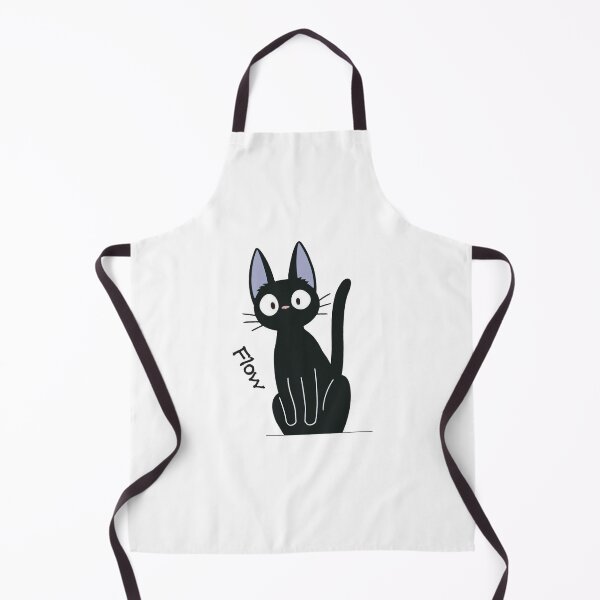 Item preview, Flow Black Cat Japanese Minimalist Anime Art Graphic designed and sold by Damcoc.