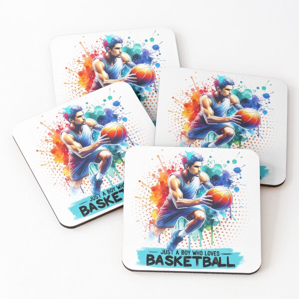 Item preview, Just a Boy Who Loves Basketball : Dribbling designed and sold by Eksama Design.