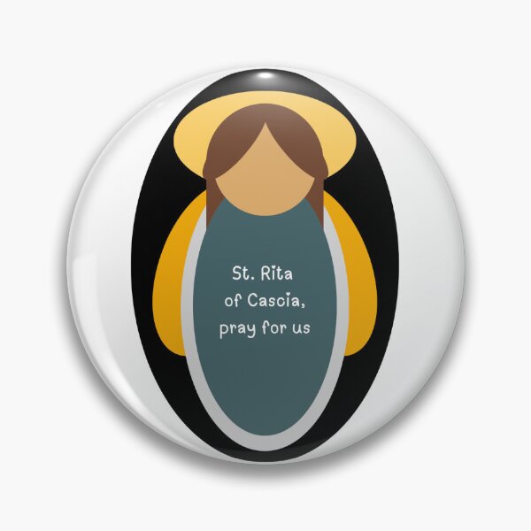 Item preview, St. Rita of Cascia, Pray for Us figure designed and sold by call-emily.
