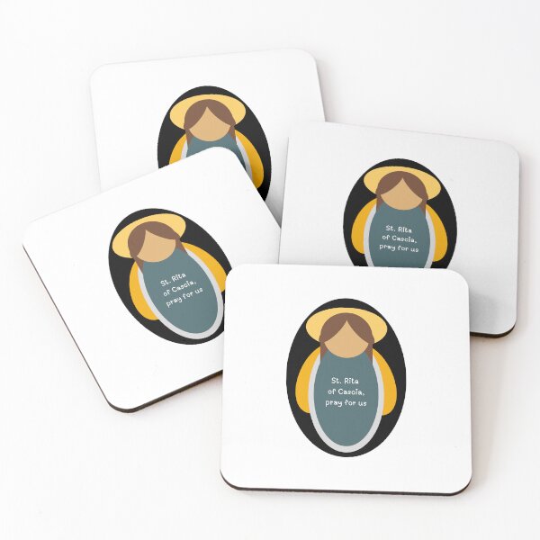 Item preview, St. Rita of Cascia, Pray for Us figure designed and sold by call-emily.
