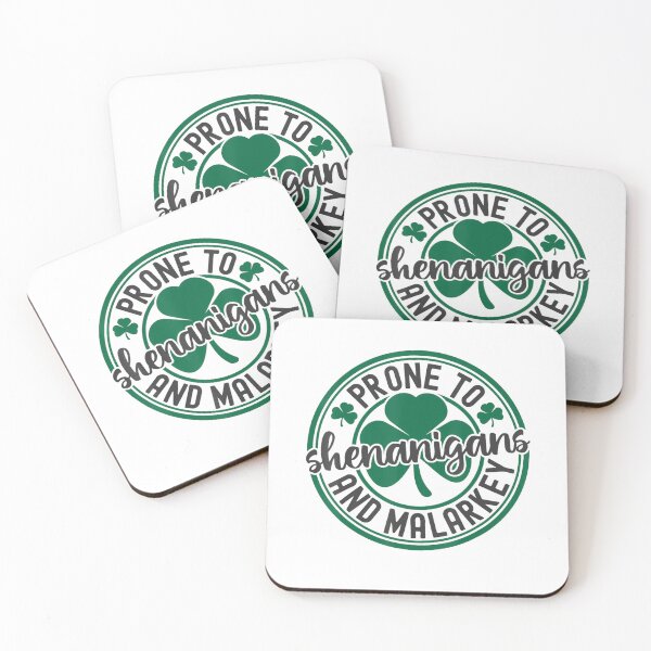 Item preview, Prone To Shenanigans And Malarkey St Patricks Day Irish designed and sold by Vincent-Cloud.