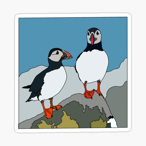 Item preview, Puffin Duo designed and sold by NAUTIGAL.