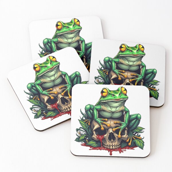 Item preview, gothic frog designed and sold by rajdigitalarts.