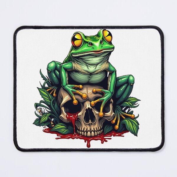 Item preview, gothic frog designed and sold by rajdigitalarts.