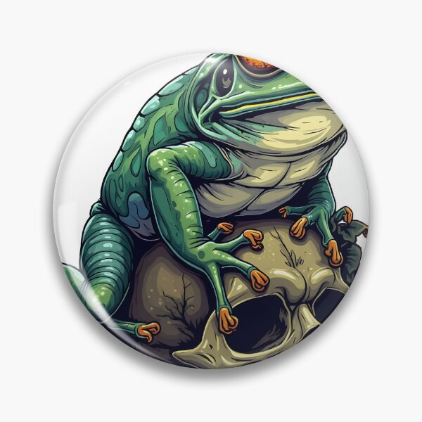 Item preview, gothic frog designed and sold by rajdigitalarts.