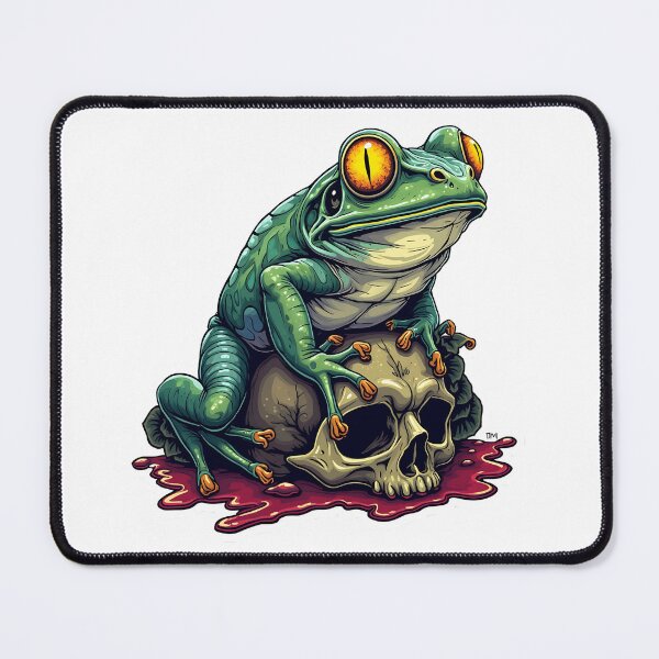 Item preview, gothic frog designed and sold by rajdigitalarts.