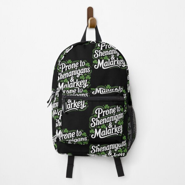 Item preview, Prone To Shenanigans And Malarkey St Patricks Day Men Women designed and sold by Vincent-Cloud.
