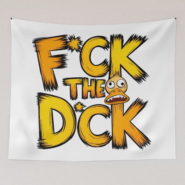 Item preview, F*ck the d*uck designed and sold by QuanntixArt.