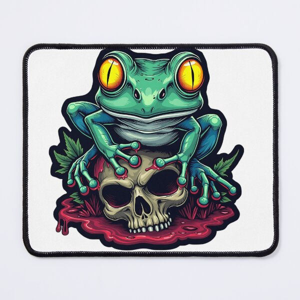 Item preview, gothic frog designed and sold by rajdigitalarts.