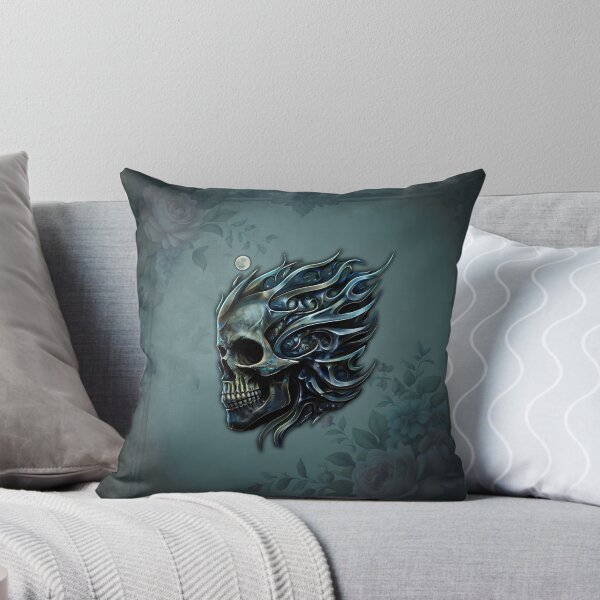 Item preview, The Flame of Life: A Skull Design.  designed and sold by nicky2342.