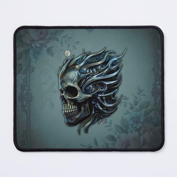 Item preview, The Flame of Life: A Skull Design.  designed and sold by nicky2342.