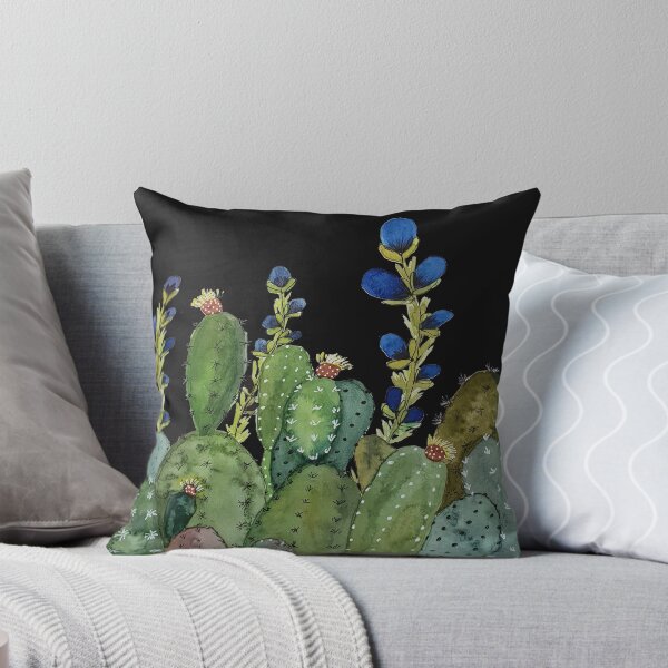Item preview, Cactus garden watercolor painting  designed and sold by Jill Brooke.