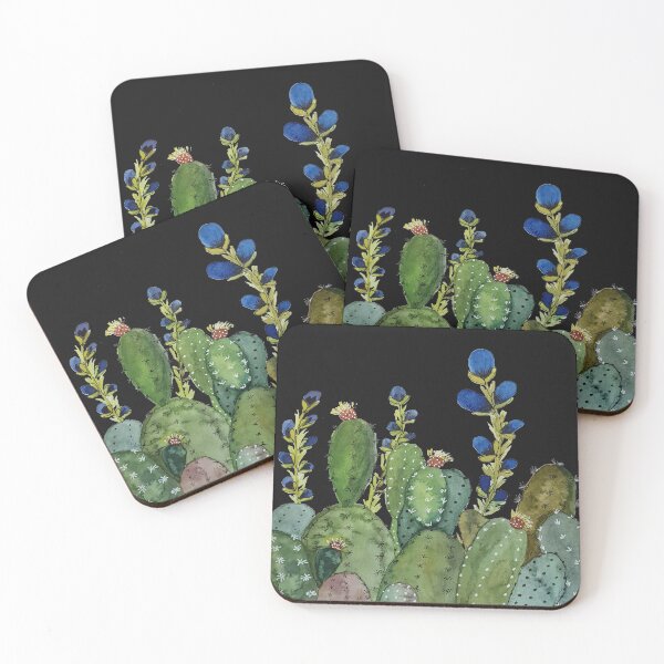 Item preview, Cactus garden watercolor painting  designed and sold by Jill Brooke.