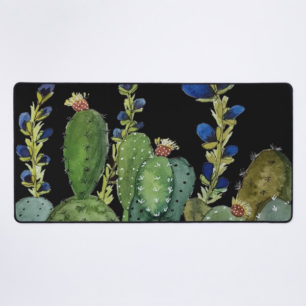 Item preview, Cactus garden watercolor painting designed and sold by Jill Brooke.