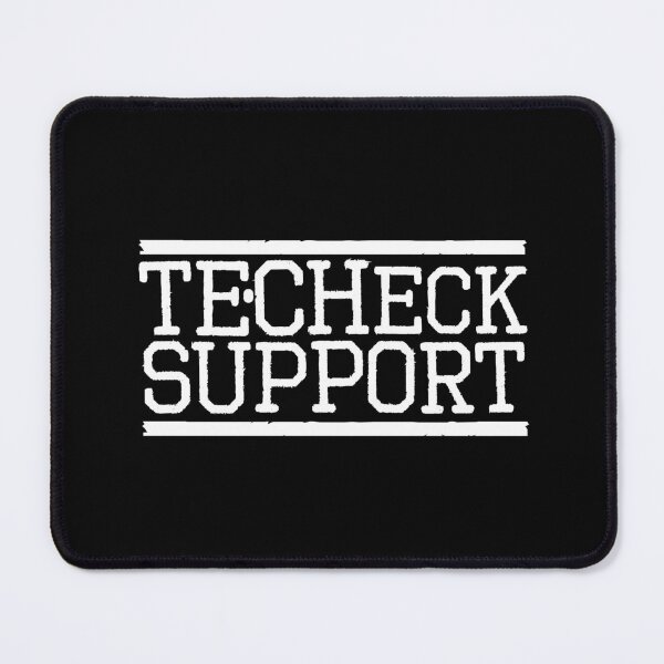 Item preview, funny techeck support designed and sold by vibeno1.