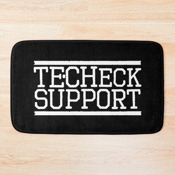 Item preview, funny techeck support designed and sold by vibeno1.