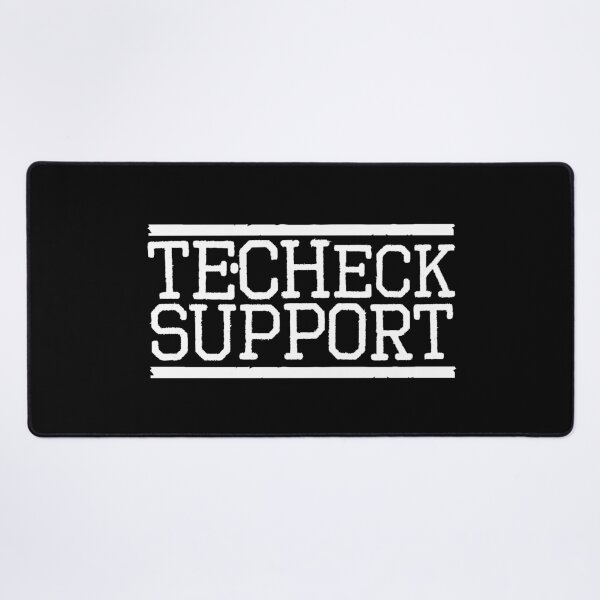 Item preview, funny techeck support designed and sold by vibeno1.
