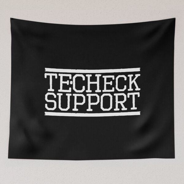 Item preview, funny techeck support designed and sold by vibeno1.