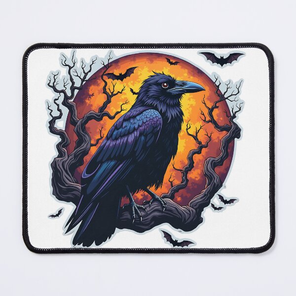 Item preview, gothic crow designed and sold by rajdigitalarts.